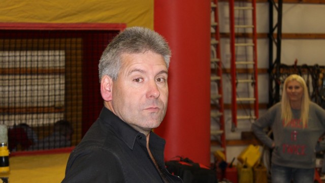 Wesley Wallace-Owner.  This was a surprise shot taken at our Christmas Party