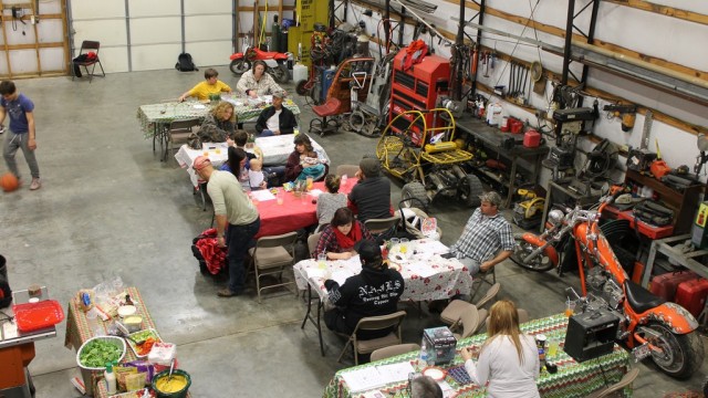 Bingo for prizes is always fun...if you win